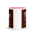 Matthew 11:29-30 Bible Verse, learn from me White Ceramic Mug with Color Inside