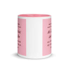 1 John 4:14 Bible Verse, We have seen White Ceramic Mug with Color Inside