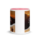 Romans 3:23 Bible Verse, of God White Ceramic Mug with Color Inside