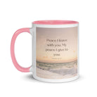 John 14:27 Bible Verse, not as the White Ceramic Mug with Color Inside