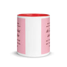 1 John 4:14 Bible Verse, We have seen White Ceramic Mug with Color Inside