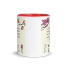 Galatians 6:9 Bible Verse, in doing good White Ceramic Mug with Color Inside