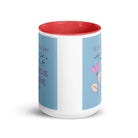 1 John 4:8 Bible Verse, doesn’t love White Ceramic Mug with Color Inside