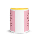 1 John 4:14 Bible Verse, We have seen White Ceramic Mug with Color Inside