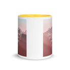 John 14:27 Bible Verse, I give you White Ceramic Mug with Color Inside