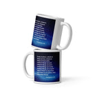 Philippians 4:8 Bible Verse, Think these things White Glossy Mug 11 oz