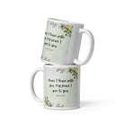John 14:27 Bible Verse, My peace White Glossy Mug 11 oz