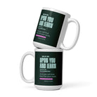 Matthew 11:29-30 Bible Verse, I am gentle White Glossy Mug 15 oz