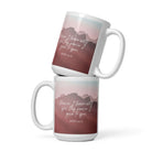 John 14:27 Bible Verse, I give you White Glossy Mug 15 oz