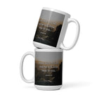 James 4:8 Bible Verse, Cleanse your White Glossy Mug 15 oz