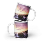1 Corinthians 2:5 Bible Verse, power of God White Glossy Mug 20 oz