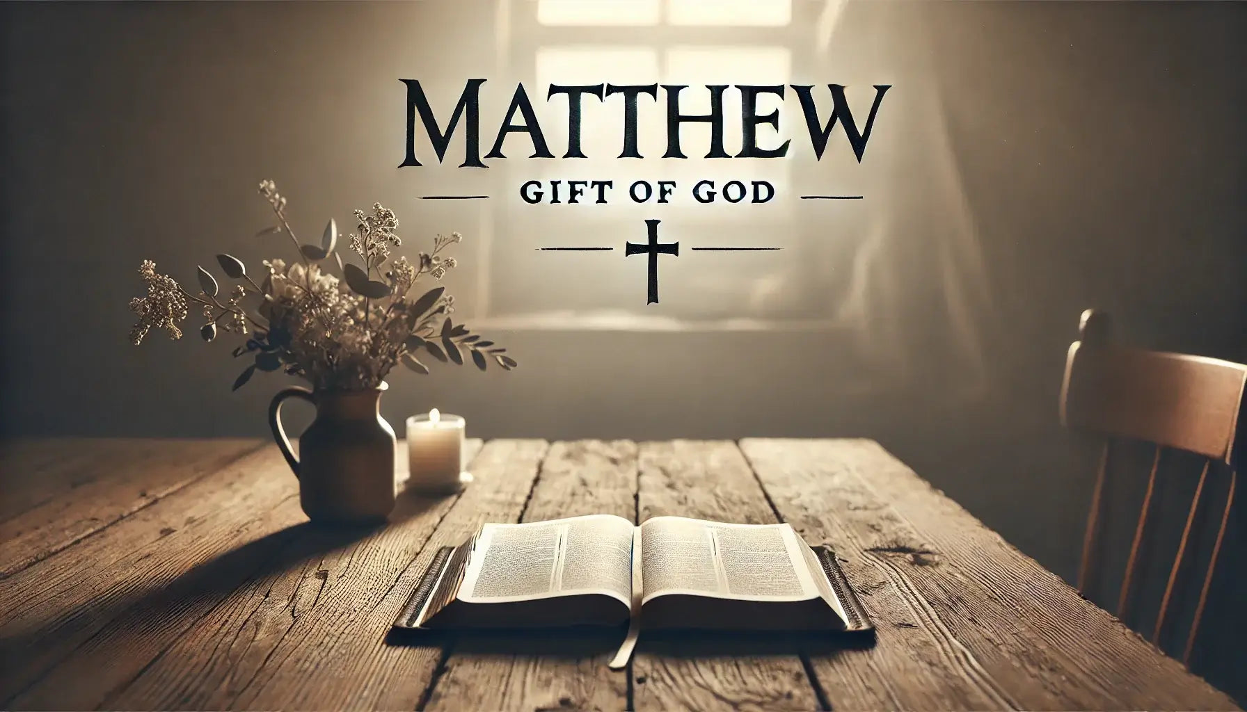 Matthew Meaning in the Bible