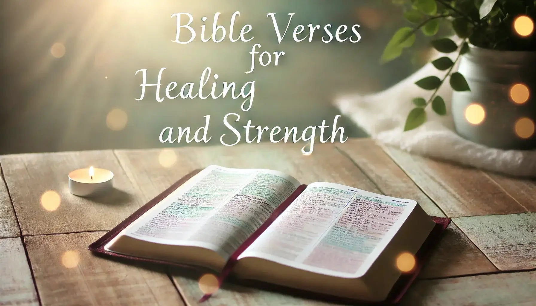 Short Bible Verses for Healing and Strength