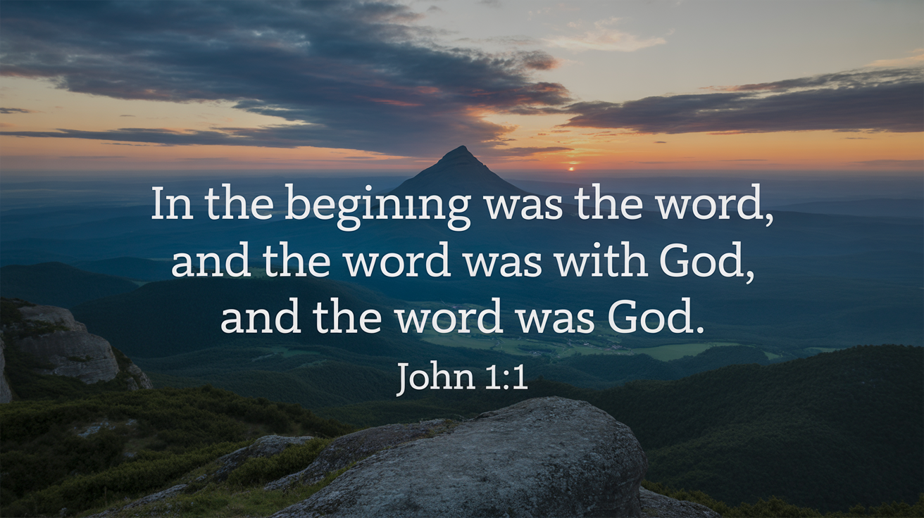 The Word Among Us