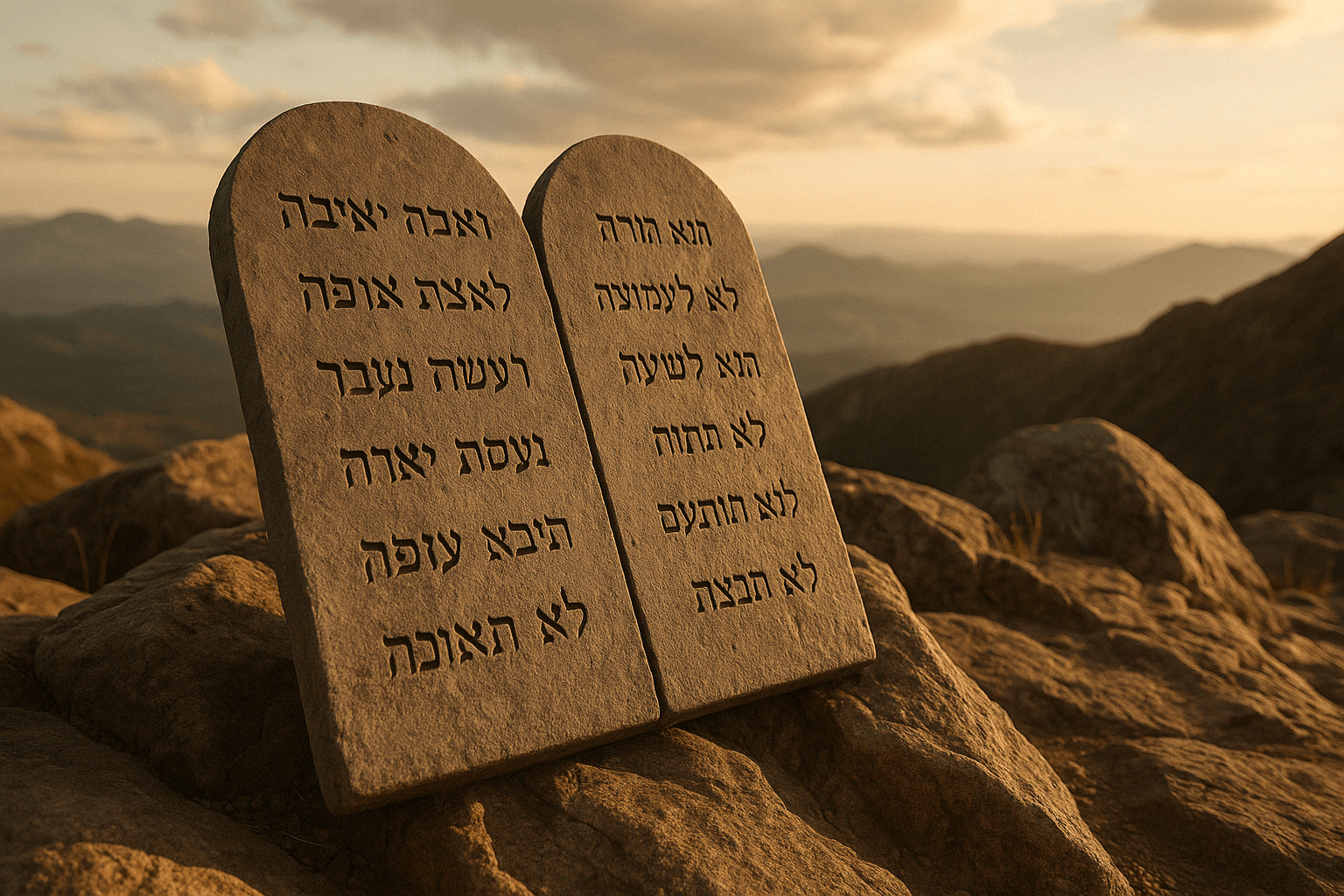 What Are the 10 Commandments in the Bible in Order