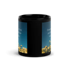 James 4:8 Bible Verse, near to you Black Glossy Mug