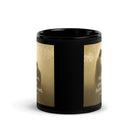 Matthew 25:21 Bible Verse Well Done Black Glossy Mug