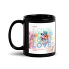 1 John 4:19 - Bible Verse, We Love Him Black Mug