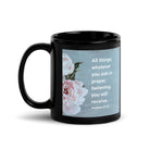 Matt 21:22 - Bible Verse, ask in prayer Black Glossy Mug