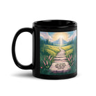 John 14:6 Bible Verse The Truth Black Glossy Mug 11 oz