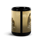Matthew 25:21 Bible Verse Well Done Black Glossy Mug