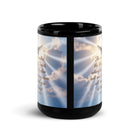 John 14:26 Bible Verse Father Black Glossy Mug