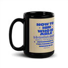 Eph 3:20 - Bible Verse, power in us Black Glossy Mug