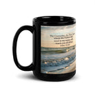 John 14:26 Bible Verse You All Black Glossy Mug 15 oz