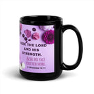 1 Chron 16:11 - Bible Verse, Seek the LORD Black Mug