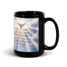 John 14:26 Bible Verse Father Black Glossy Mug
