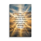John 14:26 Bible Verse will send Canvas 12″×18″