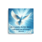 John 14:26 - Bible Verse, Holy Spirit Dove Canvas