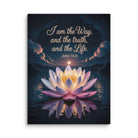 John 14:6 Bible Verse The Way Canvas 24″×32″
