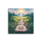 John 14:6 Bible Verse The Truth Canvas 30″×30″