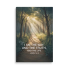 John 14:6 Bible Verse I Am Canvas 32″×48″