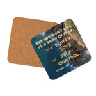 2 Tim 1:7 - Bible Verse, Power, Love, Self-Control Cork-Back Coaster