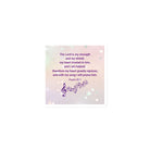 Psalm 28:7 - Bible Verse, I will praise Him Die-Cut Magnet