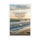 John 14:26 Bible Verse You All Enhanced Matte Paper Framed Poster White 12″×18″