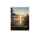 Psalm 46:10 Bible Verse, Sunset Glory Poster