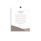 James 1:5 Bible Verse, ask of God Enhanced Matte Paper Poster