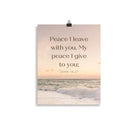 John 14:27 Bible Verse, not as the Enhanced Matte Paper Poster