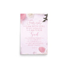 Isaiah 41:10 - Bible Verse, God will strengthen you Poster