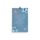 Revelation 21:4 Bible Verse, every tear Enhanced Matte Paper Poster