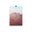 John 14:27 Bible Verse, I give you Enhanced Matte Paper Poster