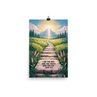 John 14:6 Bible Verse The Truth Enhanced Matte Paper Poster 12″×18″