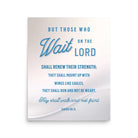 Isaiah 40:31 - Wings like Eagles Poster