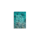 Matt 28:19 - Bible Verse, Make Disciples Enhanced Matte Paper Poster