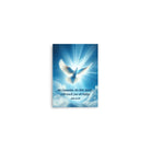 John 14:26 - Bible Verse, Holy Spirit Dove Enhanced Matte Paper Poster