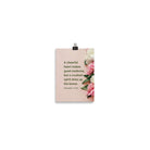 Prov 17:22 - Bible Verse, good medicine Enhanced Matte Paper Poster