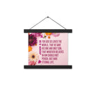 John 3:16 - Bible Verse, For God So Loved Hanger Poster